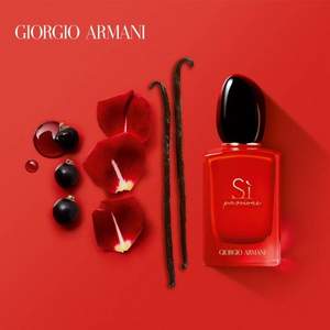 GIORGIO ARMANI 乔治·阿玛尼 Sì Passione 红色挚爱女士香水50ml+贺本清护手霜75ml