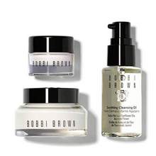 Bobbi Brown 芭比波朗 洁面护肤套装（面霜 15ml+保湿眼霜 7ml+舒缓洁面油 30ml）