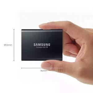Samsung 三星 Portable SSD T5 移动固态硬盘2TB