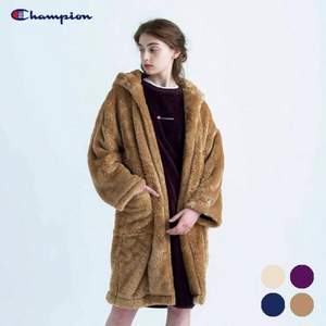 Champion 冠軍 CW-Q608 中長毛絨連帽開衫外套