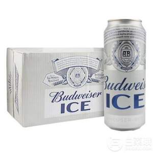 Budweiser 百威 ICE冰啤酒500ml*18听*2