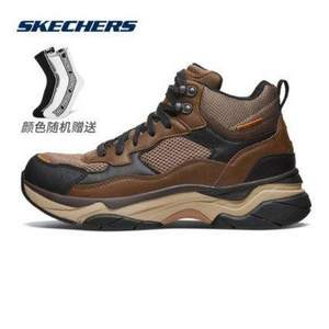 0点开始，Skechers 斯凯奇 男士户外中帮工装鞋 66205