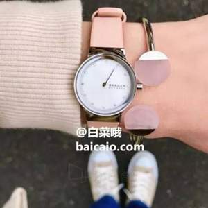 Skagen 诗格恩 Freja系列 SKW2770 女士镶晶钻时尚腕表