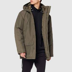 限L码，19年新款 adidas 阿迪达斯 三叶草 PARKA PADDE 男子派克大衣