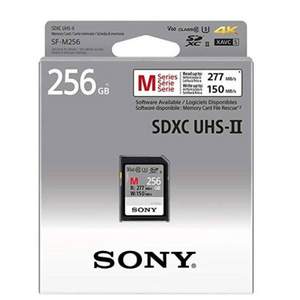 写入150MB/s，Sony 索尼 UHS-II SDXC存储卡SF-M256/T2 256GB
