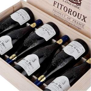 法国国家队明星酒庄 菲特瓦 庄园经典系列 干红葡萄酒750ml*6瓶