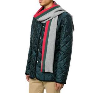 GUCCI 古馳 男士時(shí)尚羊毛圍巾 