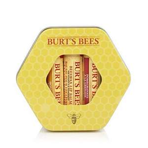 单件包邮，Burt's Bees 小蜜蜂 经典护唇膏3支装（蜂蜡/蜂蜜/椰子和梨）