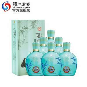 瀘州老窖官方授權(quán)，瀘州貢 盛事共享 52度濃香型白酒500mL*6瓶 送瀘州貢 泊心 52度白酒500mL*6瓶