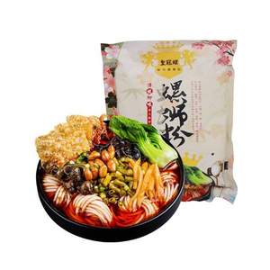 廣西柳州特產(chǎn)，皇冠螺 柳州螺螄粉 330g*5件