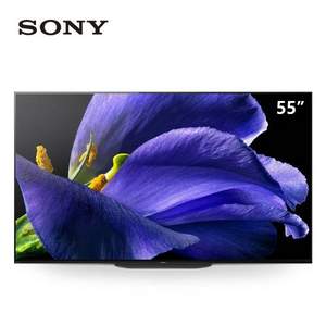 再降￥500，Sony 索尼 KD-55A9G 55英寸 4K OLED安卓智能電視