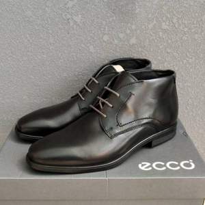 43码，ECCO 爱步 Melbourne 墨本系列 男士真皮短靴 621614