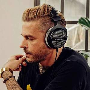 Beyerdynamic 拜亞動(dòng)力 DT990 PRO 250Ω 高保真開(kāi)放式頭戴耳機(jī) 