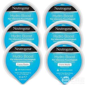 Neutrogena 露得清 Hydro Boost 水活盈透系列面膜10ml*6个