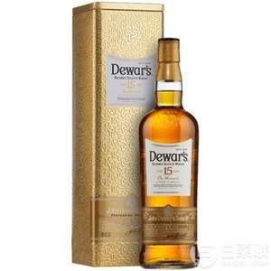 Dewar's 帝王 15年苏格兰调配威士忌 750ml*2件