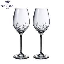 Narumi 鸣海 星之花 红酒高脚玻璃对杯 360cc 2只装 