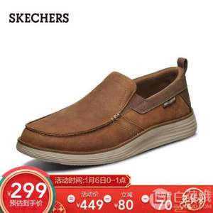 0点开始，Skechers 斯凯奇 简约时尚商务休闲鞋 66150 
