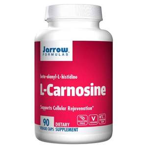 Jarrow Formulas 杰诺 L-Carnosine左旋肌肽胶囊500mg*90粒