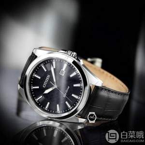 Citizen 西铁城 BM7108-14E 蓝宝石镜面 光动能男士腕表 