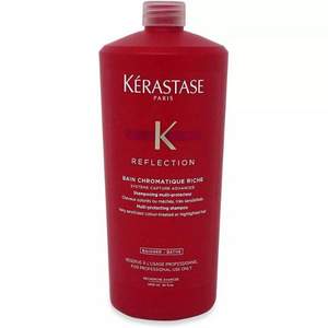 适合染色、受损发质， KERASTASE 卡诗 绚亮深度护色洗发水 1000ml  