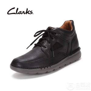高端Un系列，Clarks 其乐 nature Mid 男士高帮休闲皮鞋 