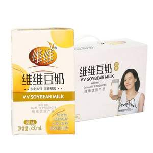 维维豆奶 经典原味豆奶 250ml*24瓶