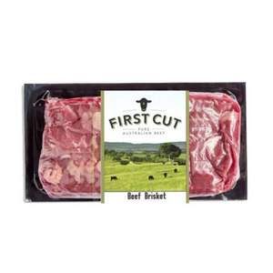 原装进口，FIRST CUT 澳大利亚牛肉 牛腩块 1kg*2件+凑单品