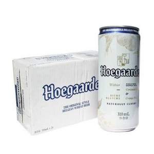 Hoegaarden 比利时福佳白啤酒500ml*24听*4件