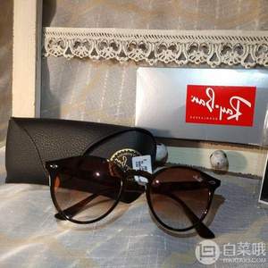 Ray-Ban 雷朋 RB2180 复古圆框太阳镜