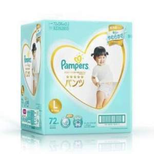 Pampers 帮宝适 一级帮 婴儿拉拉裤  L72片 *7件