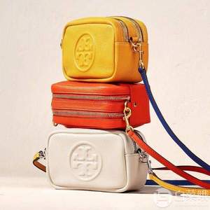 TORY BURCH 汤丽柏琦 PERRY 牛皮斜挎包相机包 55691 3色