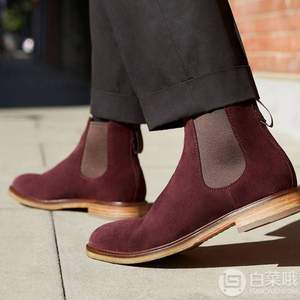 43码，Clarks 其乐 Clarkdale Gobi 男士真皮短靴 