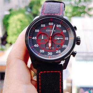 庫(kù)存淺！Citizen 西鐵城 Avion系列 CA4215-12E 光動(dòng)能三眼計(jì)時(shí)男表