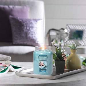 Yankee Candle 揚基蠟燭 瓶裝香薰無煙蠟燭 海洋之星 623g/大瓶裝 