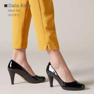 直降￥90！Clarks 其樂 Dalia Rose 女士英倫淺口正裝高跟鞋