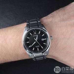 Citizen 西铁城 超级钛系列 AW1240-57L 男士光动能腕表