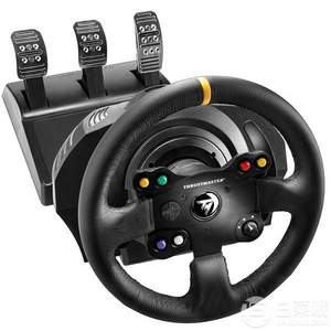 Thrustmaster 图马斯特 TX Racing Wheel 力反馈游戏方向盘套装 真皮版