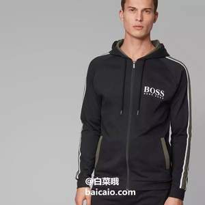 BOSS Hugo Boss 雨果·博斯 Authentic 男士纯棉连帽夹克50424806