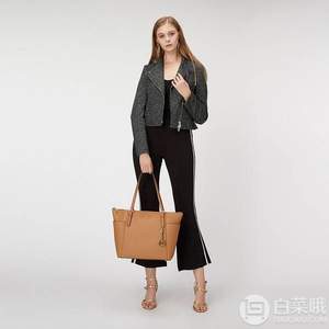 <span>白菜！</span>0點(diǎn)開始，Michael Kors 邁克·科爾斯 女士真皮單肩包托特包  30F4GTTT9L