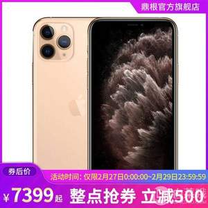 0点开始，Apple 苹果 iPhone 11 Pro 全网通智能手机  64G/256G 多色