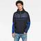 <span>降￥254白菜！</span>2020年春款，G-Star Raw 時(shí)尚潮流撞色Denim連帽夾克 D16618
