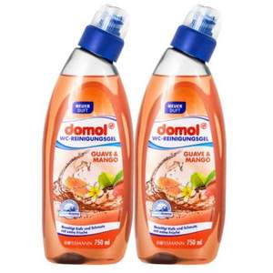 德国进口，Rossmann自有品牌 Domol 清洁袪菌除味厕所清洁剂 750ml*2件