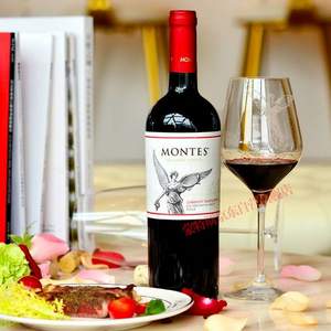 MONTES 蒙特斯 經(jīng)典赤霞珠紅葡萄酒 750ml*6瓶