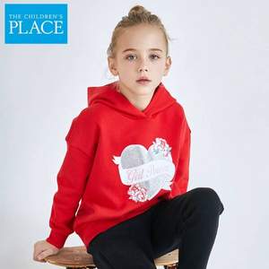北美童装TOP品牌，The Children's Place 2020春款女童连帽卫衣（110~160）多款