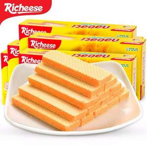 印尼进口，Richeese 丽芝士 奶酪威化饼干 3口味 145g*6件