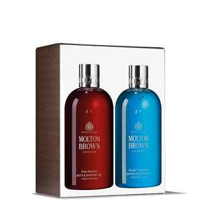 Molton Brown 摩登布朗 鸡蛋花/玫瑰沐浴露套装 300ml*2瓶