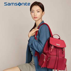 Samsonite 新秀麗  女士英倫尼龍休閑雙肩背包 TQ4*001  3色