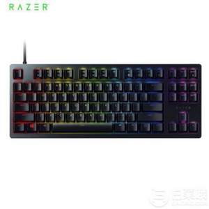 Razer 雷蛇 猎魂光蛛竞技版 87键 线性光轴机械键盘 RGB幻彩 