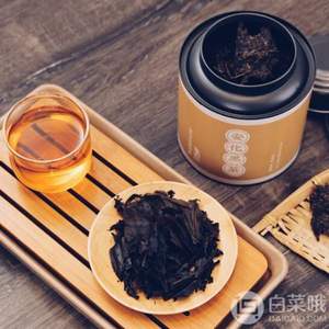 安化黑茶 三年陈金花茯砖小铁罐 150g*3罐