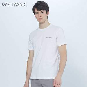 百家好旗下男装品牌， MR classic 男士2020夏季新款纯棉打底T恤3件